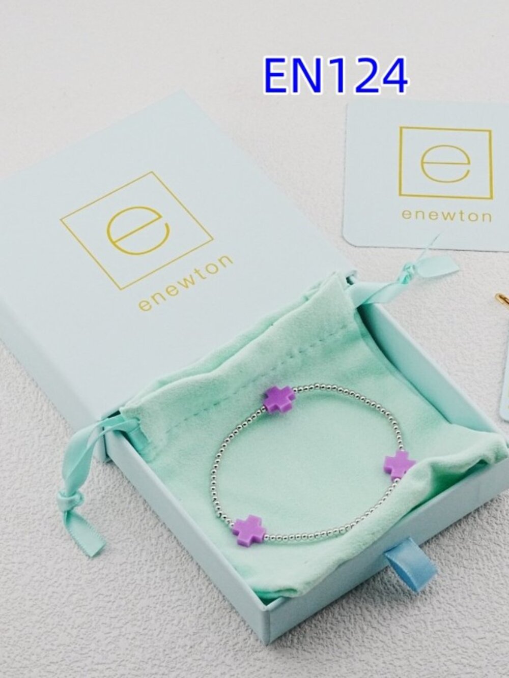 Enewton Gold Bead Cross Bracelet